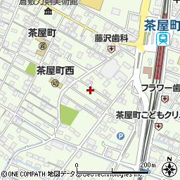 岡山県倉敷市茶屋町353-55周辺の地図