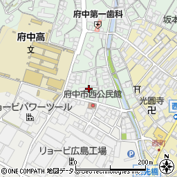広島県府中市出口町1076周辺の地図