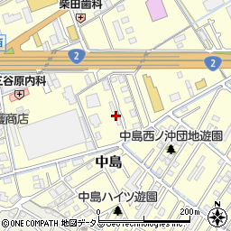 岡山県倉敷市中島1505周辺の地図