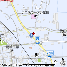 奈良県北葛城郡広陵町沢492-3周辺の地図