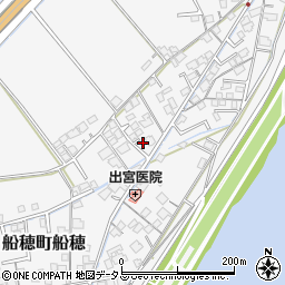 岡山県倉敷市船穂町船穂1462周辺の地図