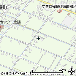 岡山県倉敷市茶屋町1055-5周辺の地図