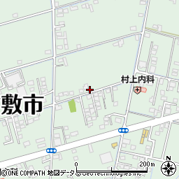 岡山県倉敷市新田3120-3周辺の地図
