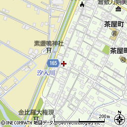 岡山県倉敷市茶屋町118周辺の地図