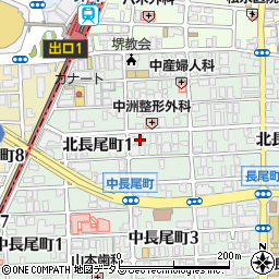 フジパレス堺北長尾２番館周辺の地図