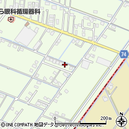 岡山県倉敷市茶屋町1115周辺の地図