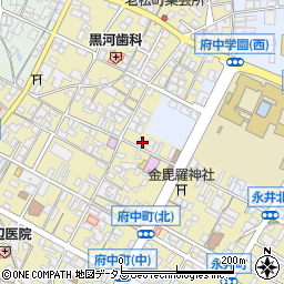 広島県府中市府中町554周辺の地図