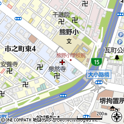 ＭＳ大阪株式会社堺支店周辺の地図