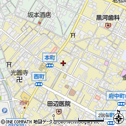 広島県府中市府中町664周辺の地図