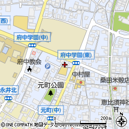 広島県府中市元町499周辺の地図