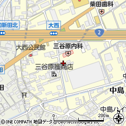 岡山県倉敷市中島1473周辺の地図