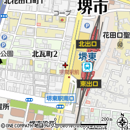 株式会社エイブル　堺東店周辺の地図
