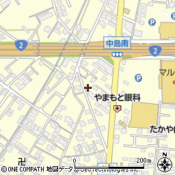 岡山県倉敷市中島2682周辺の地図