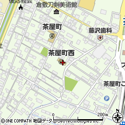 倉敷市立　茶屋町西幼稚園周辺の地図