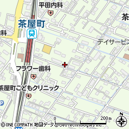 岡山県倉敷市茶屋町457周辺の地図