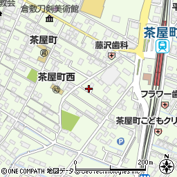 岡山県倉敷市茶屋町353-69周辺の地図