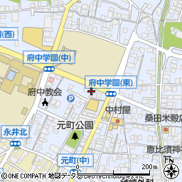 広島県府中市元町500周辺の地図