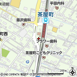 岡山県倉敷市茶屋町448周辺の地図