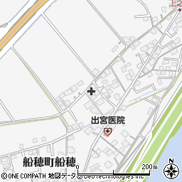 岡山県倉敷市船穂町船穂1471周辺の地図