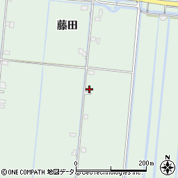 岡山県岡山市南区藤田342周辺の地図