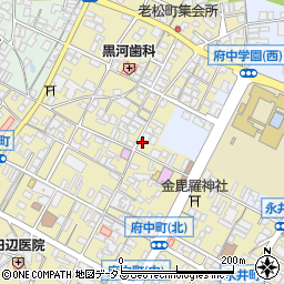 広島県府中市府中町551周辺の地図