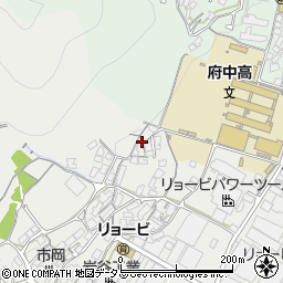 広島県府中市目崎町577周辺の地図