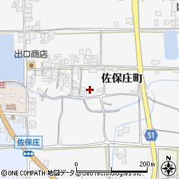 奈良県天理市佐保庄町248周辺の地図