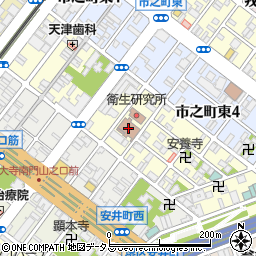 堺市保健医療センター堺市医師会館周辺の地図