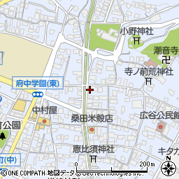 広島県府中市元町256周辺の地図