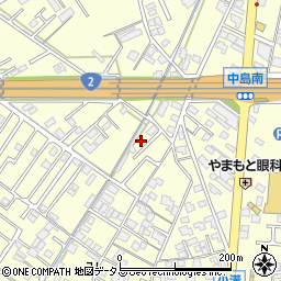 岡山県倉敷市中島1596周辺の地図
