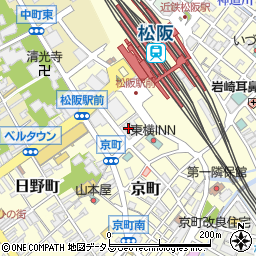 精香園 松阪周辺の地図