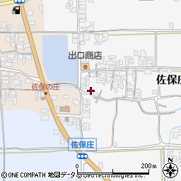 奈良県天理市佐保庄町239周辺の地図