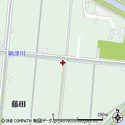 岡山県岡山市南区藤田1393周辺の地図