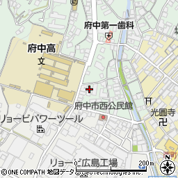 広島県府中市出口町1073周辺の地図