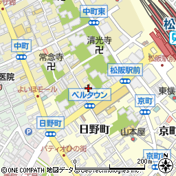 三重県松阪市中町2009周辺の地図