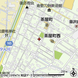 岡山県倉敷市茶屋町160周辺の地図