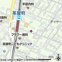 岡山県倉敷市茶屋町458-1周辺の地図