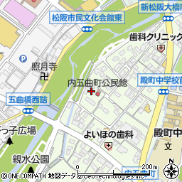 三重県松阪市内五曲町67-2周辺の地図