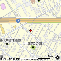 岡山県倉敷市中島1650周辺の地図