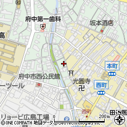 広島県府中市出口町1090周辺の地図