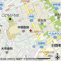 三重県松阪市中町1851周辺の地図