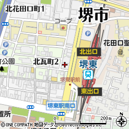 カワイ音楽教室　阪和事務所周辺の地図
