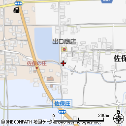 奈良県天理市佐保庄町238周辺の地図