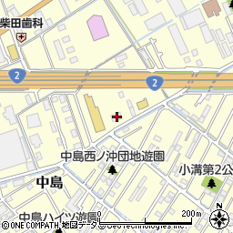 岡山県倉敷市中島1526周辺の地図