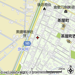 岡山県倉敷市茶屋町114-2周辺の地図
