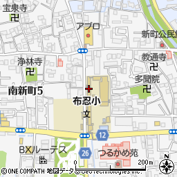 新町福寿苑周辺の地図