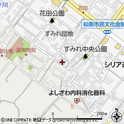 三重県松阪市川井町599-58周辺の地図