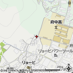 広島県府中市目崎町576周辺の地図
