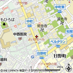 三重県松阪市中町1867周辺の地図