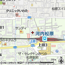 りそな銀行河内松原支店 ＡＴＭ周辺の地図